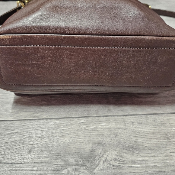 Coach Bags Monterey Brown Leather Flap Crossbody Bag Vintage Crossbody - Picture 8 of 13